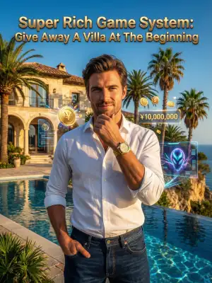 Super Rich Game System: Give Away A Villa At The Beginning cover
