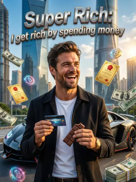 Super Rich: I get rich by spending money cover