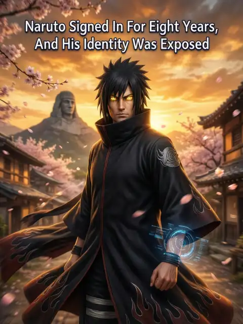 Naruto signed in for eight years, and his identity was exposed cover