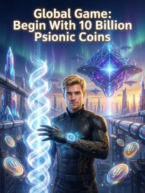 Global Game: Begin With 10 Billion Psionic Coins cover