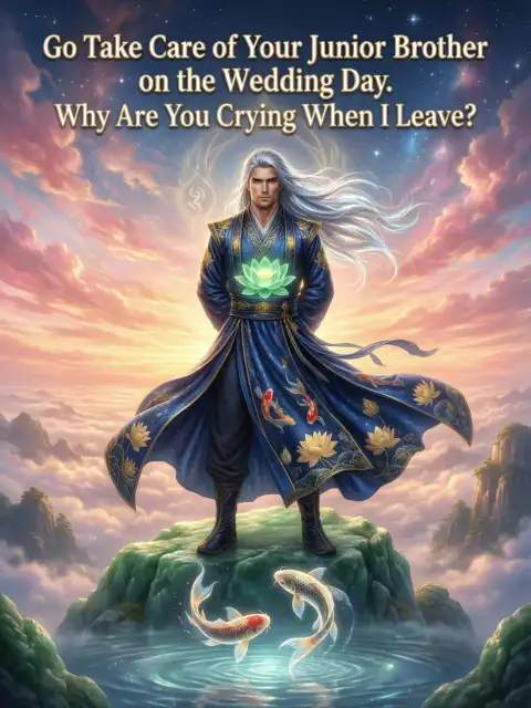 Go take care of your junior brother on the wedding day. Why are you crying when I leave? cover