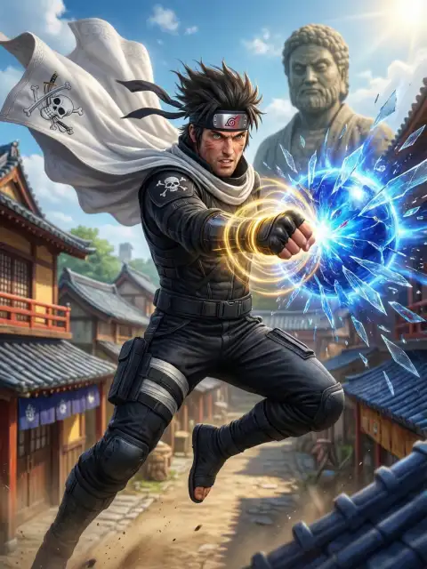 Night of the Nine-Tails, I Punch the Tailed Beast Ball cover