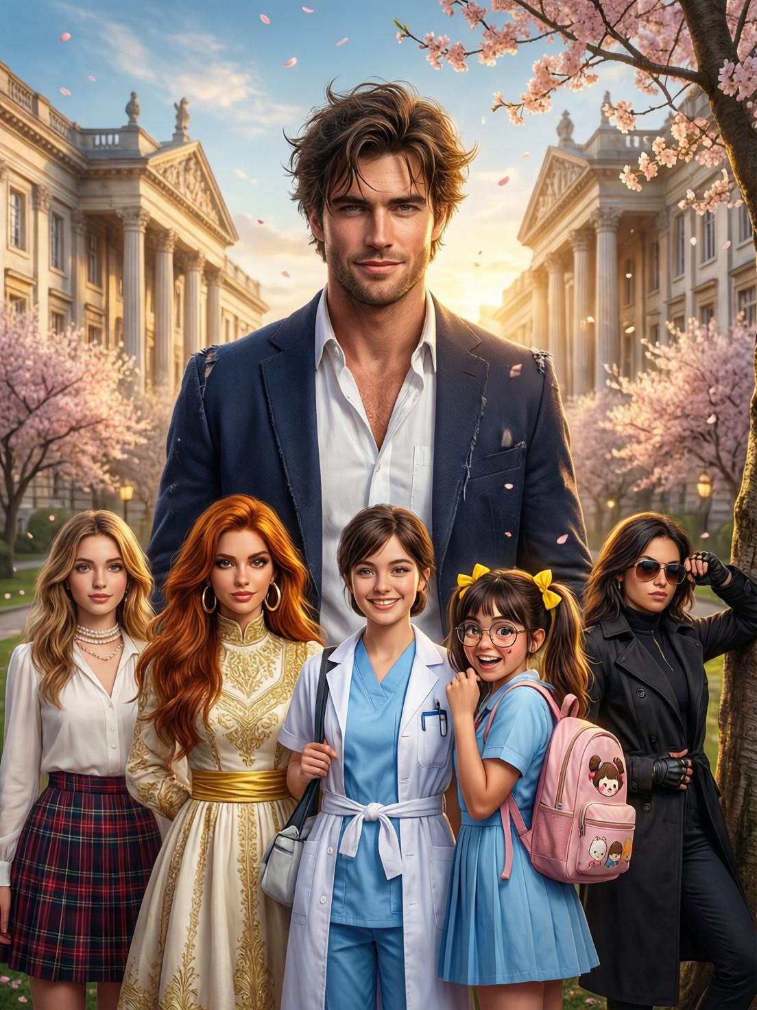 Living With the School Flower: The Master of Flirtation cover