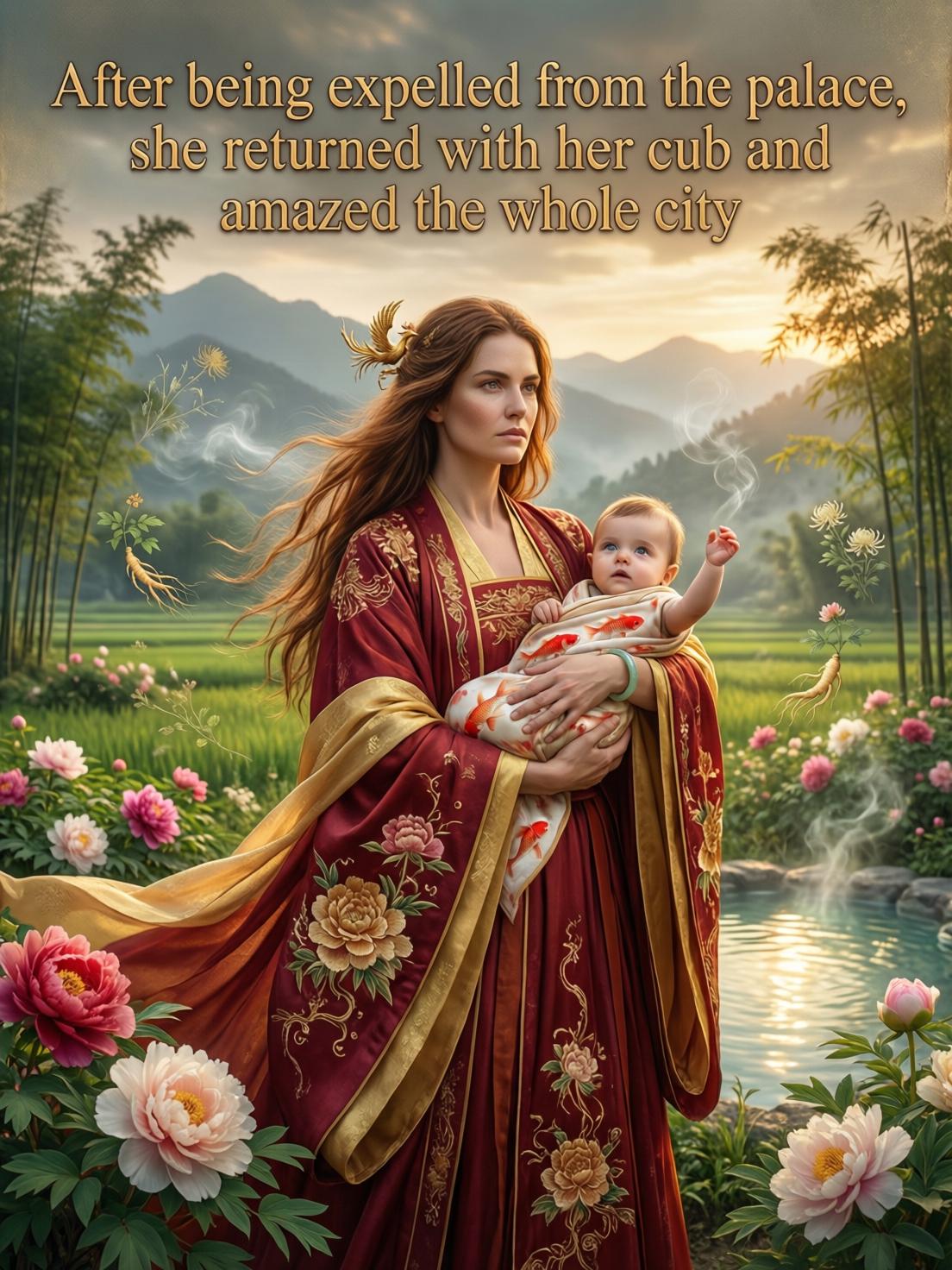 After being expelled from the palace, she returned with her cub and amazed the whole city cover