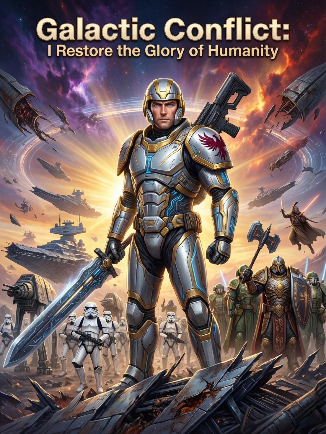 Galactic Conflict: I Restore the Glory of Humanity cover