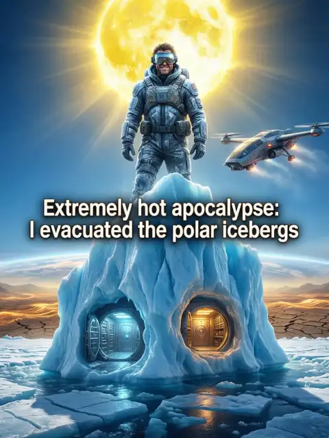 Extremely hot apocalypse: I evacuated the polar icebergs cover