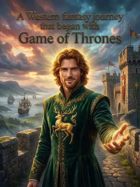 A Western fantasy journey that began with Game of Thrones cover