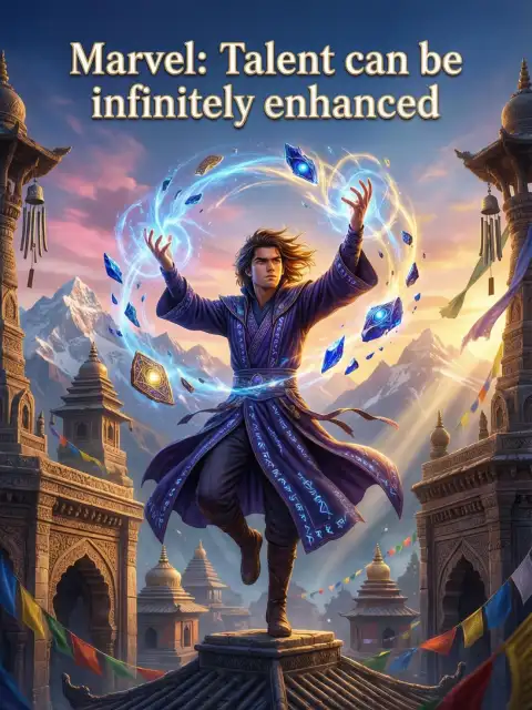 Marvel: Talent can be infinitely enhanced cover
