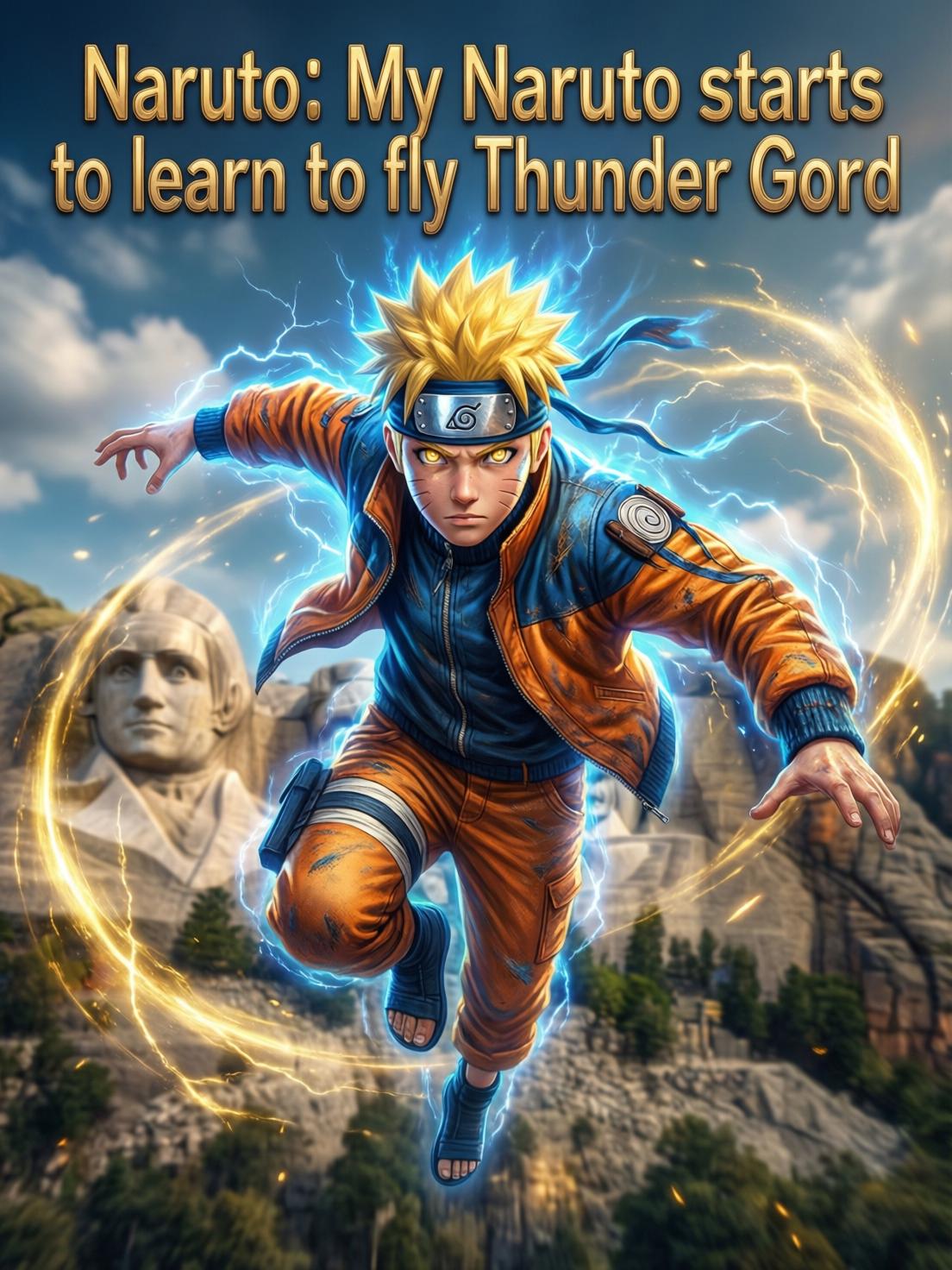 Naruto: My Naruto starts to learn to fly Thunder God cover