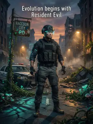 Evolution begins with Resident Evil cover