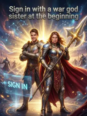 Sign in with a war god sister at the beginning cover