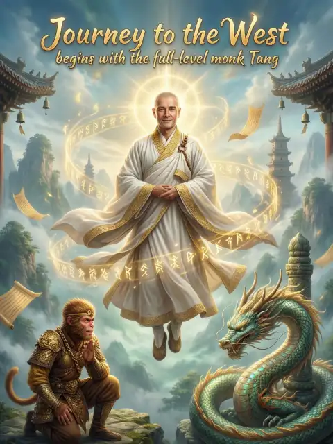 Journey to the West begins with the full-level monk Tang cover