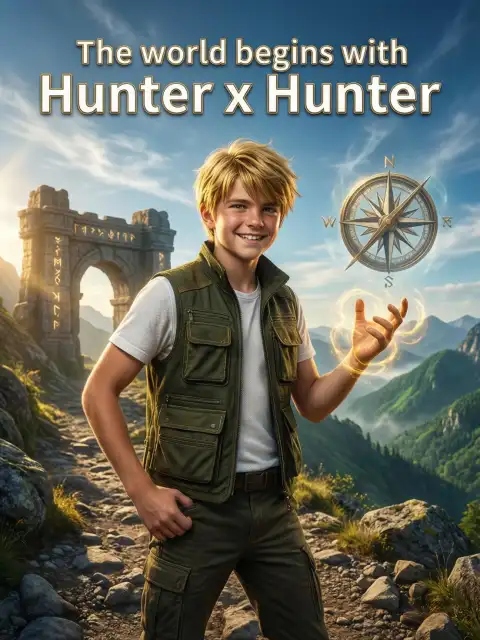 The world begins with Hunter x Hunter cover