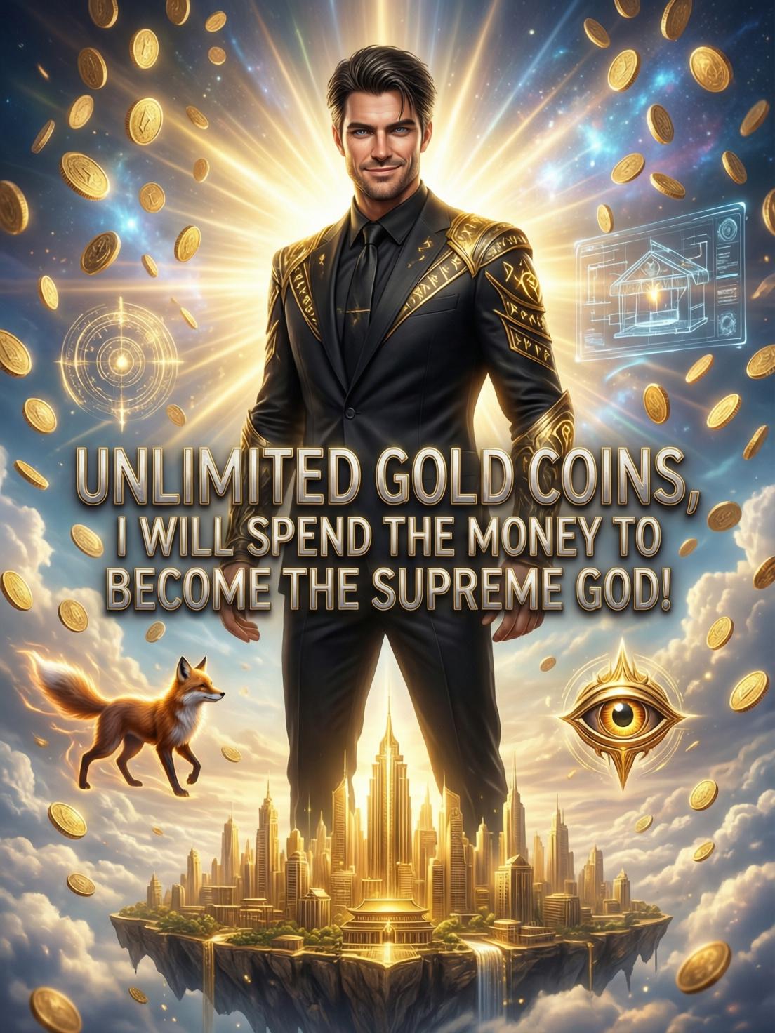 Unlimited gold coins, I will spend the money to become the supreme god! cover