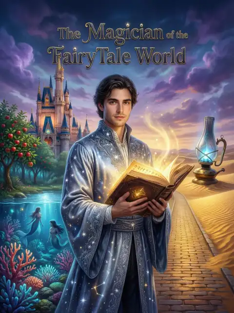 The magician of the fairy tale world cover