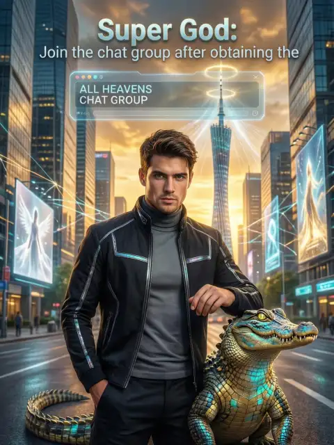 Super God: Join the chat group after obtaining the sign-in system cover