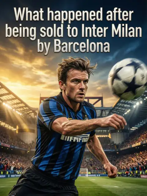 What happened after being sold to Inter Milan by Barcelona cover