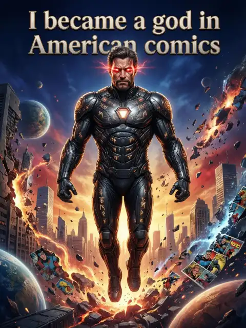 I became a god in American comics cover
