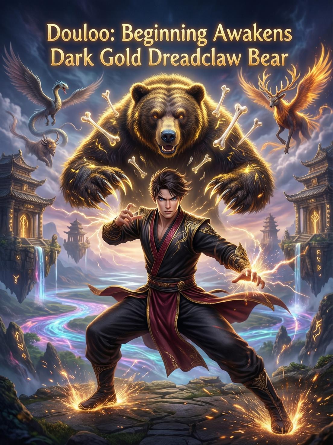 Douluo: Beginning Awakens Dark Gold Dreadclaw Bear Martial Soul cover