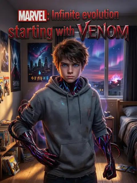 Marvel: Infinite evolution starting with Venom cover