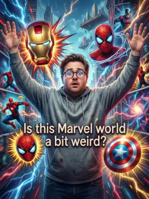 Is this Marvel world a bit weird? cover
