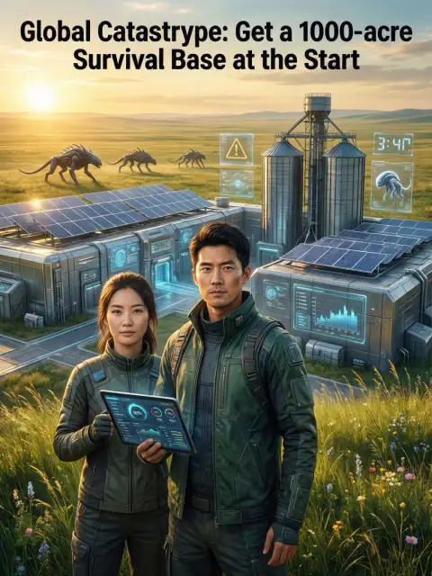 Global Catastrophe: Get a 1000-acre survival base at the start cover
