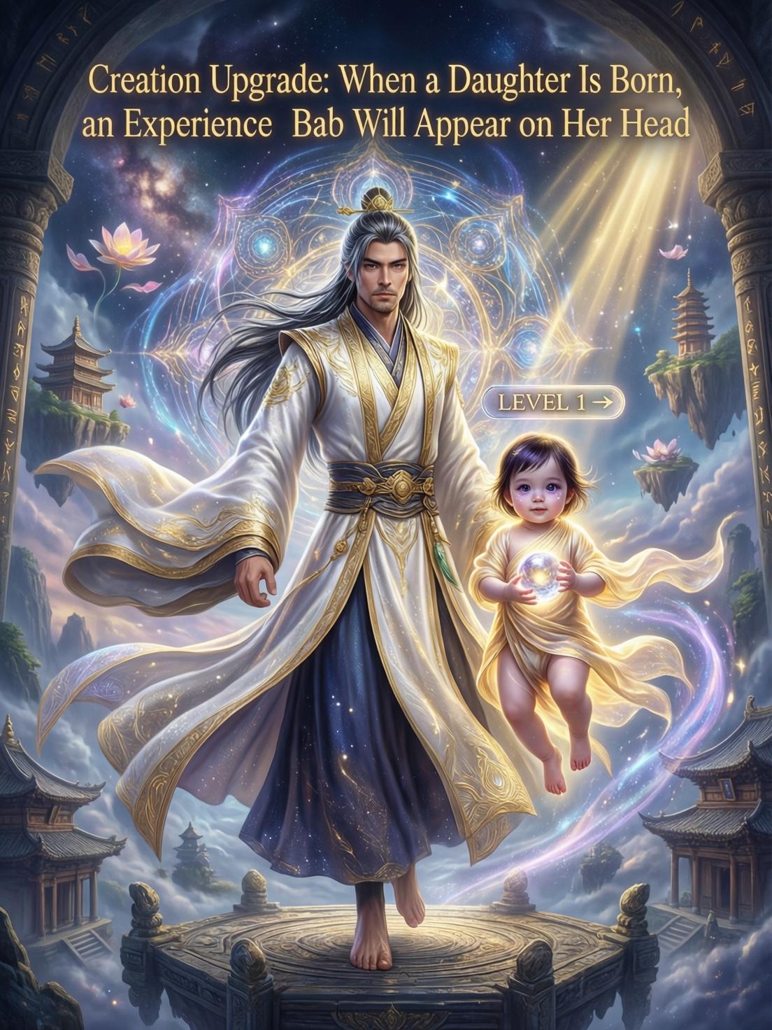 Creation upgrade: When a daughter is born, an experience bar will appear on her head cover