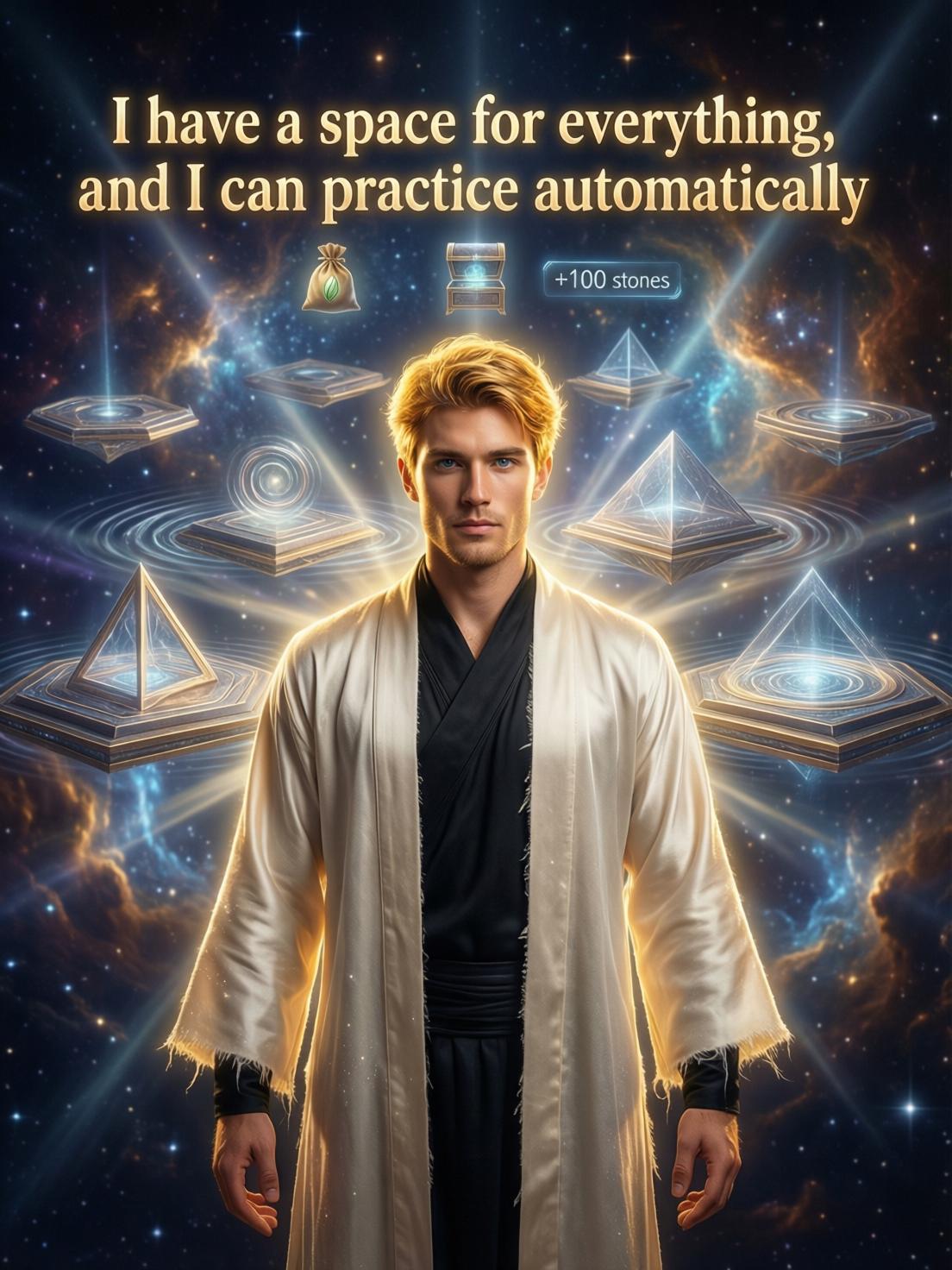 I have a space for everything, and I can practice automatically. cover