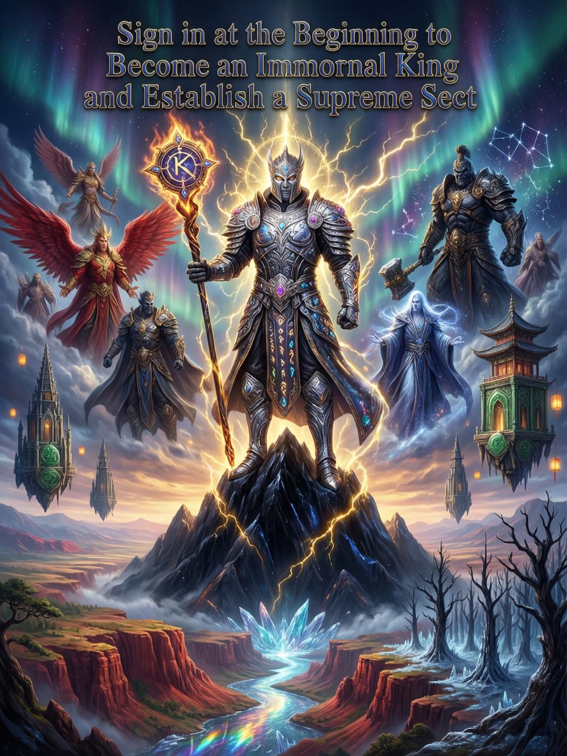 Sign in at the beginning to become an Immortal King and establish a supreme sect cover