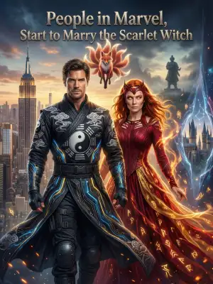 People in Marvel, start to marry the Scarlet Witch cover