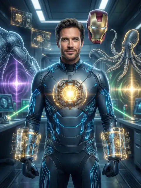 The Legendary Mechanic in Marvel Universe cover