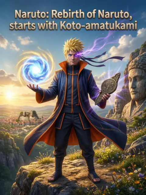 Naruto: Rebirth of Naruto, starts with Kotoamatsukami cover