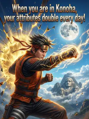When you are in Konoha, your attributes double every day! cover