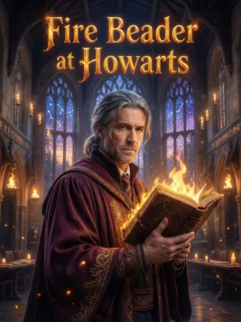 Fire Bearer at Hogwarts cover