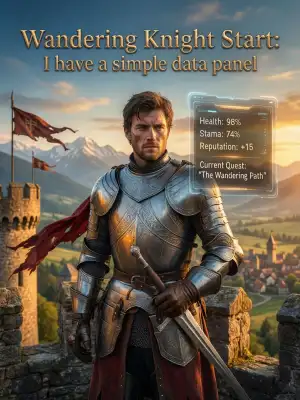 Wandering Knight Start: I have a simple data panel cover