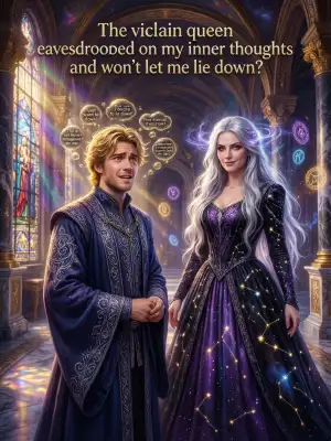 The villain queen eavesdropped on my inner thoughts and won't let me lie down? cover