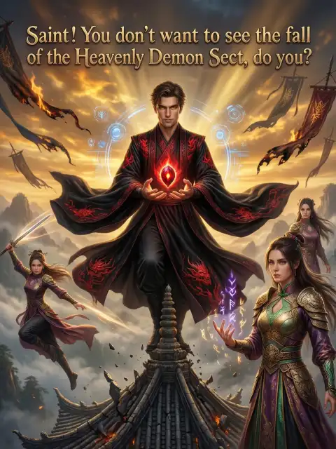 Saint! You don't want to see the fall of the Heavenly Demon Sect, do you? cover