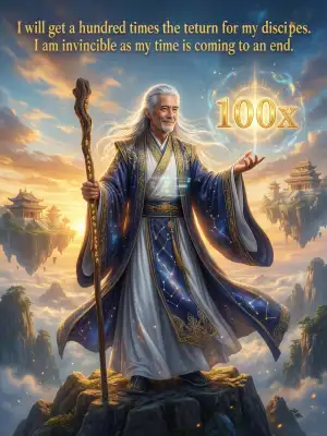 I will get a hundred times the return for my disciples. I am invincible as my time is coming to an e cover