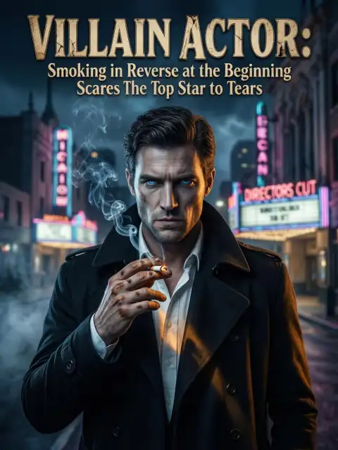 Villain actor: Smoking in reverse at the beginning scares the top star to tears cover