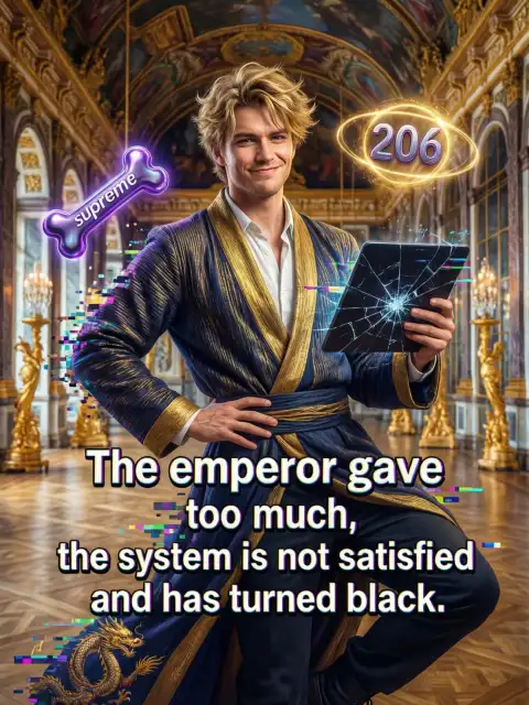 The emperor gave too much, the system is not satisfied and has turned black cover