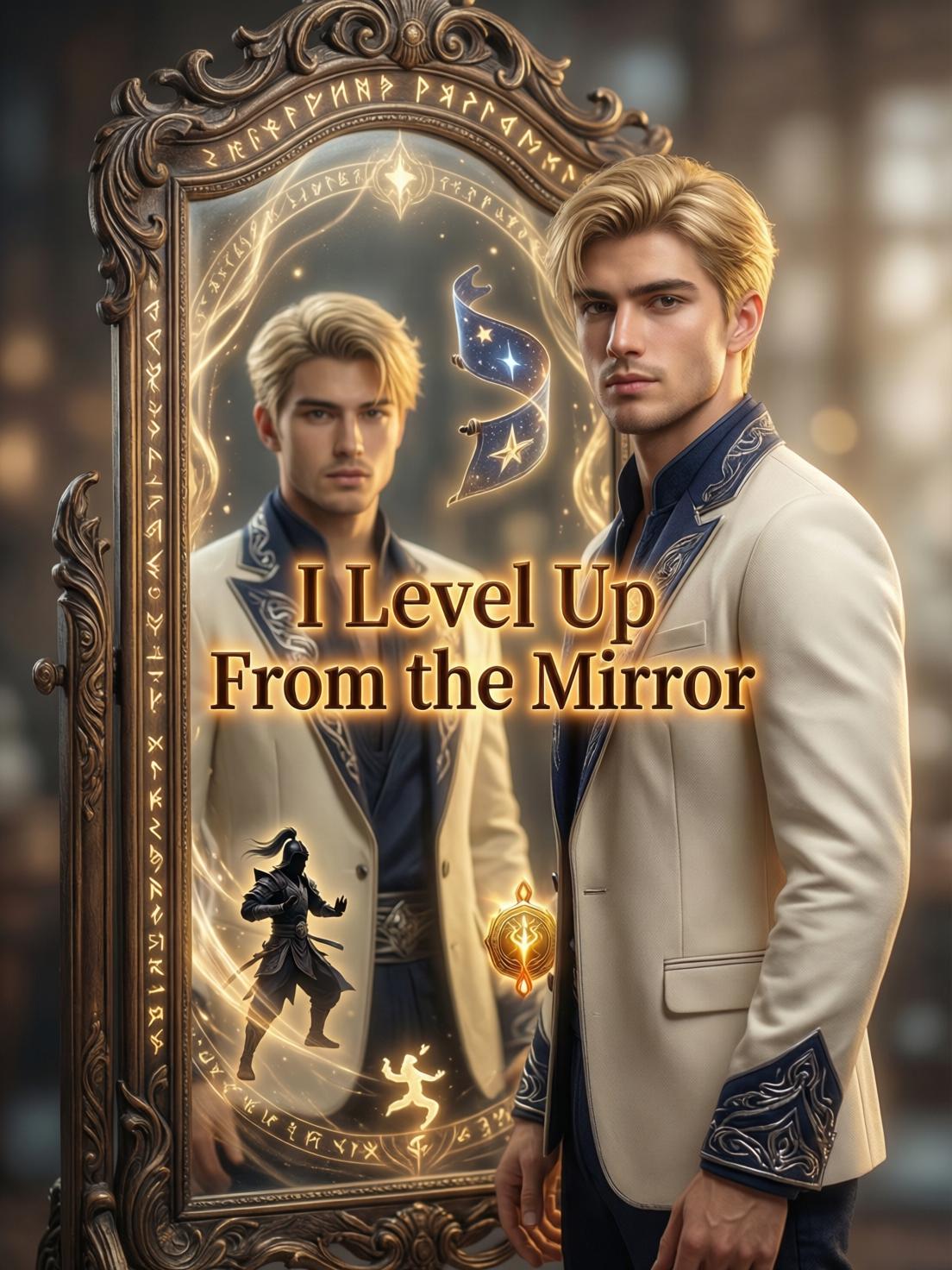 I level up from the mirror cover