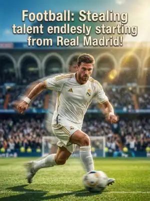 Football: Stealing talent endlessly starting from Real Madrid! cover