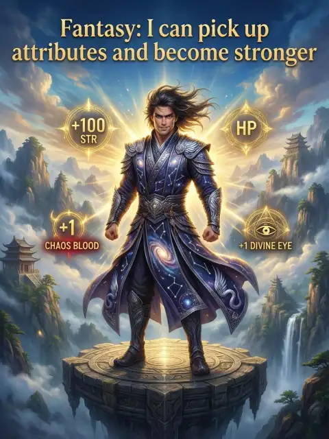 Fantasy: I can pick up attributes and become stronger cover