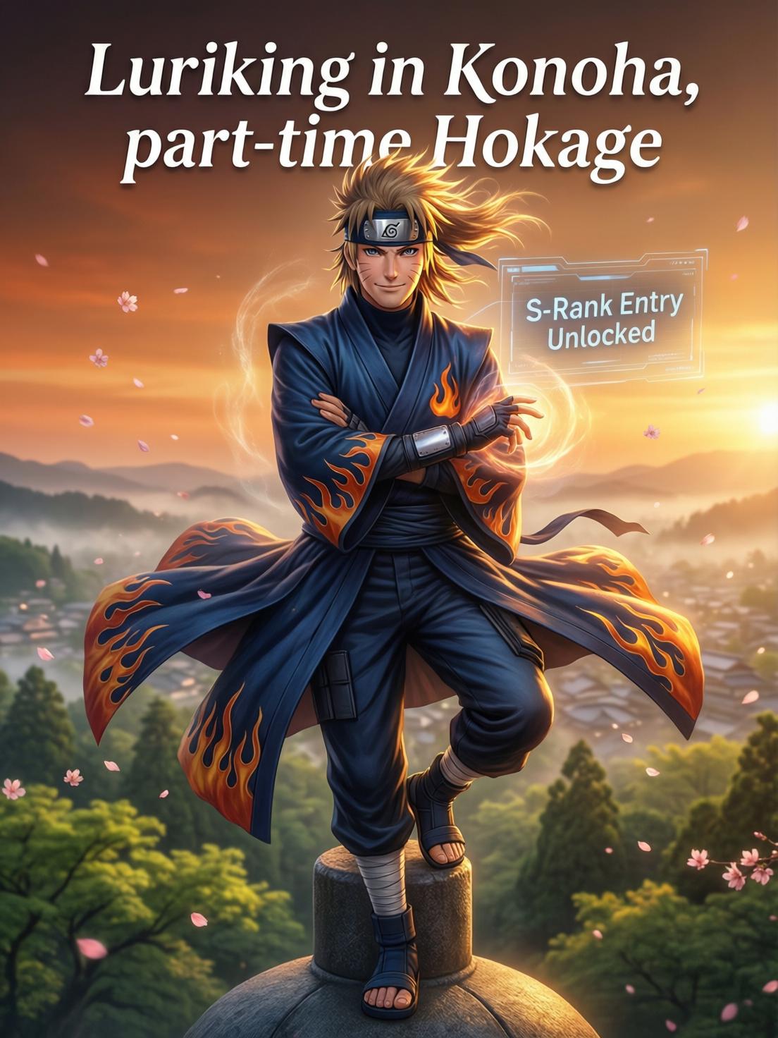 Lurking in Konoha, part-time Hokage cover