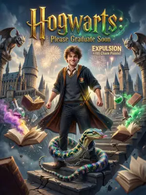 Hogwarts: Please Graduate Soon cover