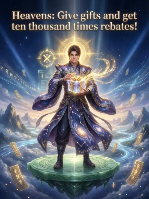 Heavens: Give gifts and get ten thousand times rebates! cover
