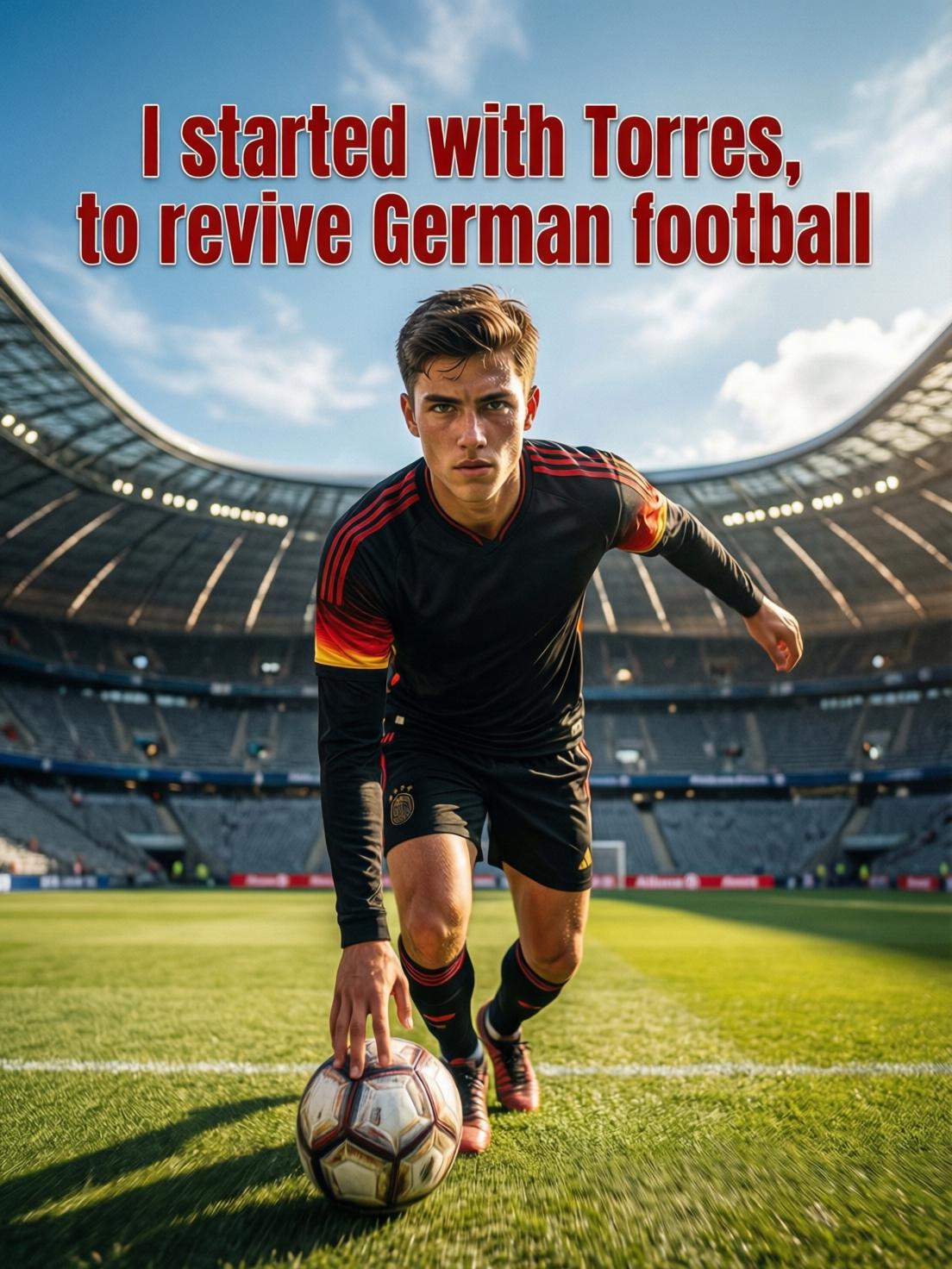 I started with Torres, to revive German football cover