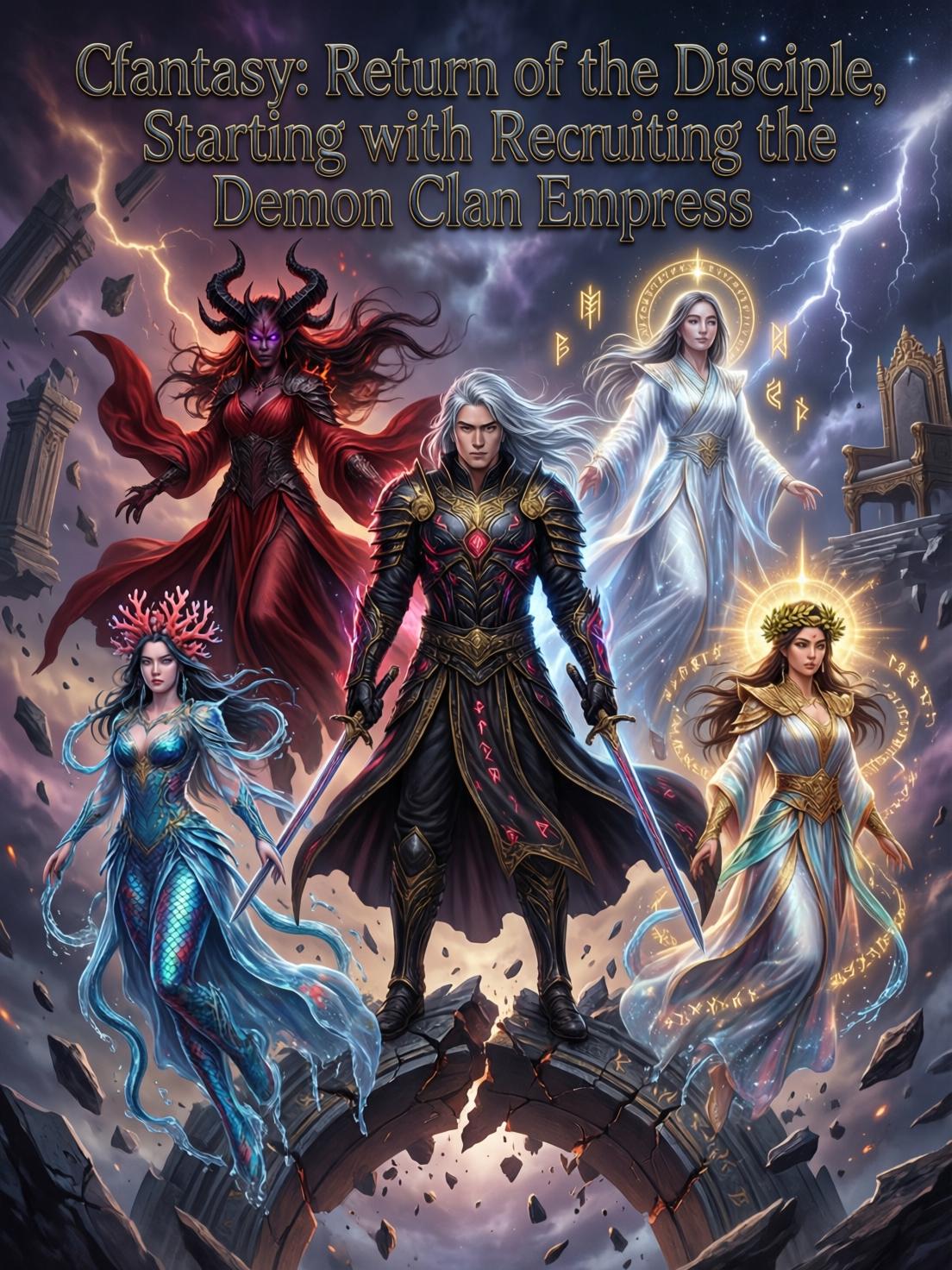 Fantasy: Return of the Disciple, Starting with Recruiting the Demon Clan Empress cover