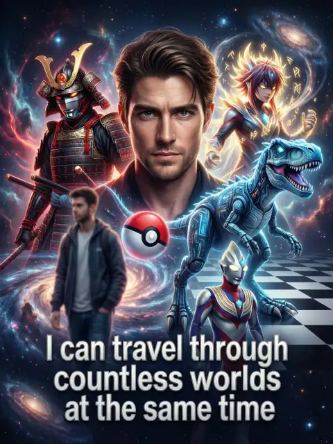 I can travel through countless worlds at the same time cover