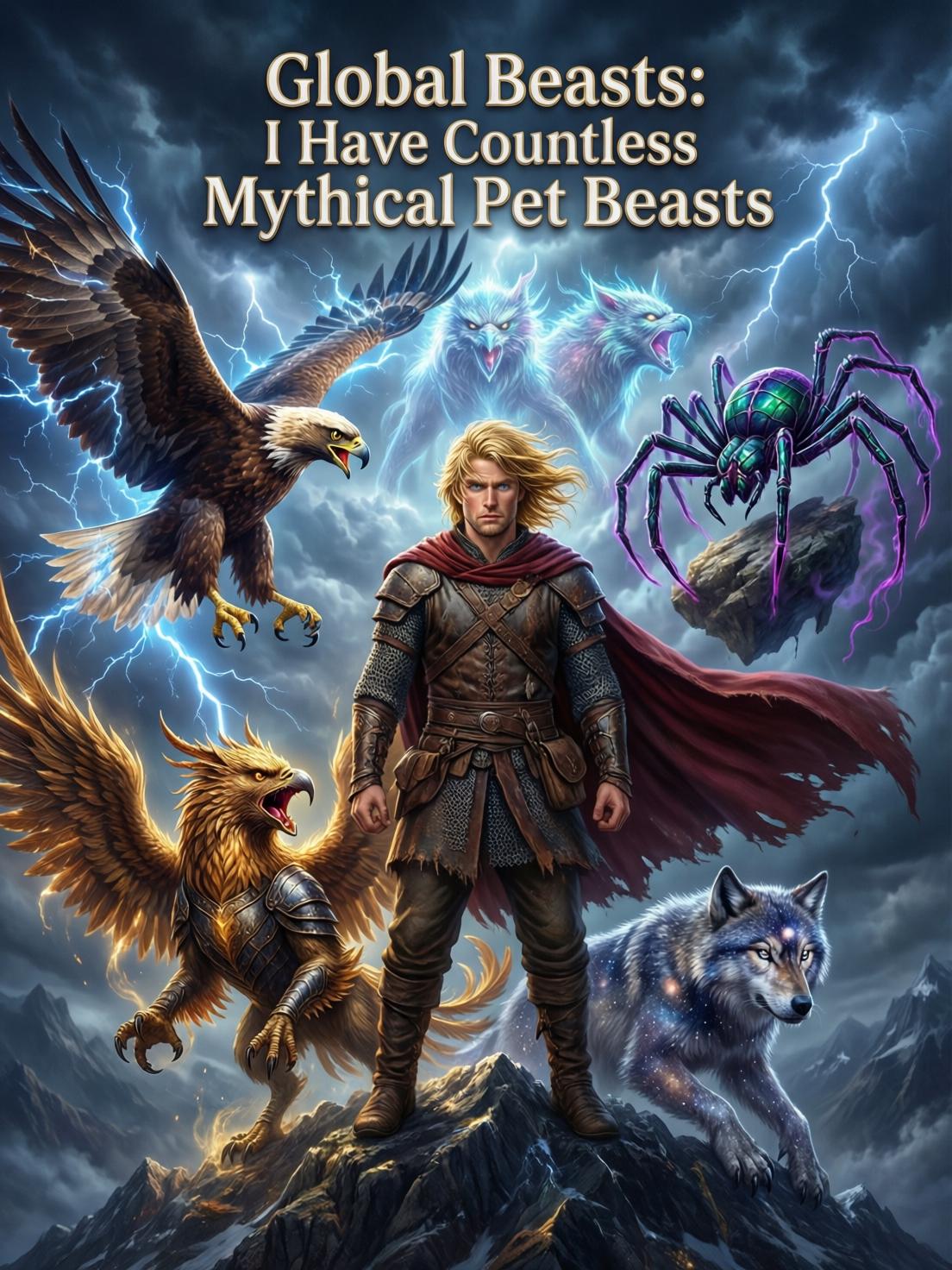 Global beasts: I have countless mythical pet beasts cover